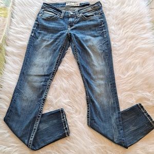 BKE denim Culture skinny stretch jeans 28x31.5”.